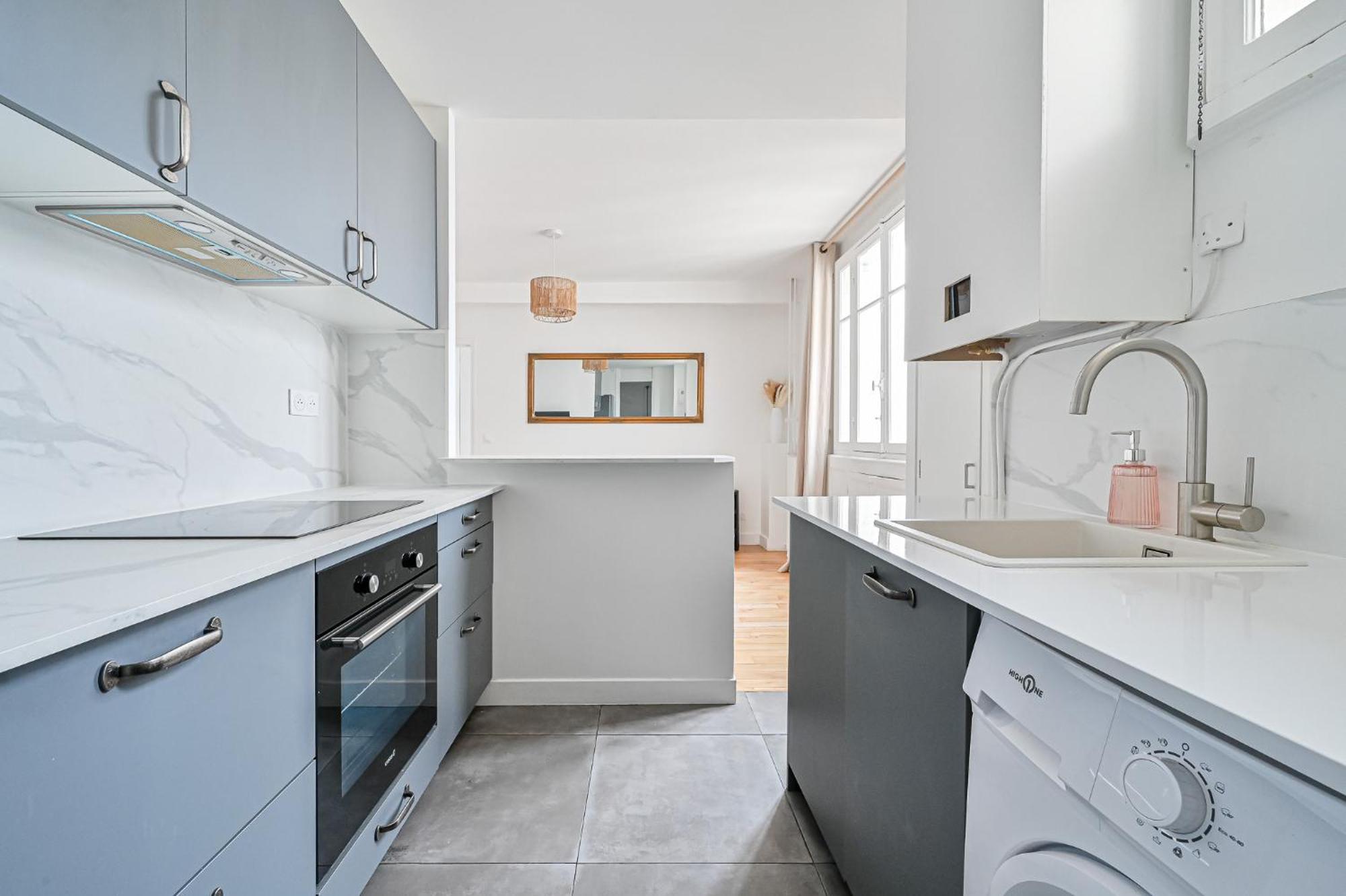 Citystay-Confort- 5 Min Metro - Boulogne-Billancourt Eksteriør billede
